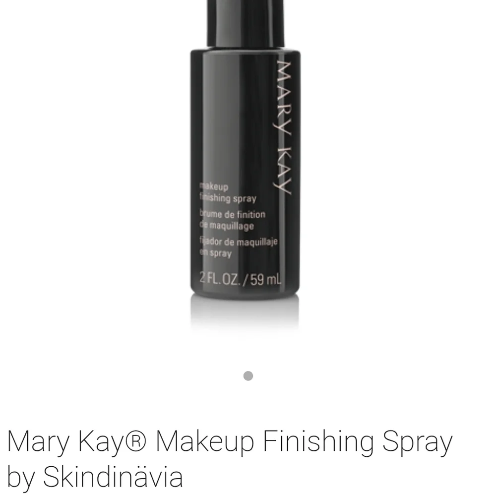 Mary Kay Black Setting Spray Makeup Finishing
